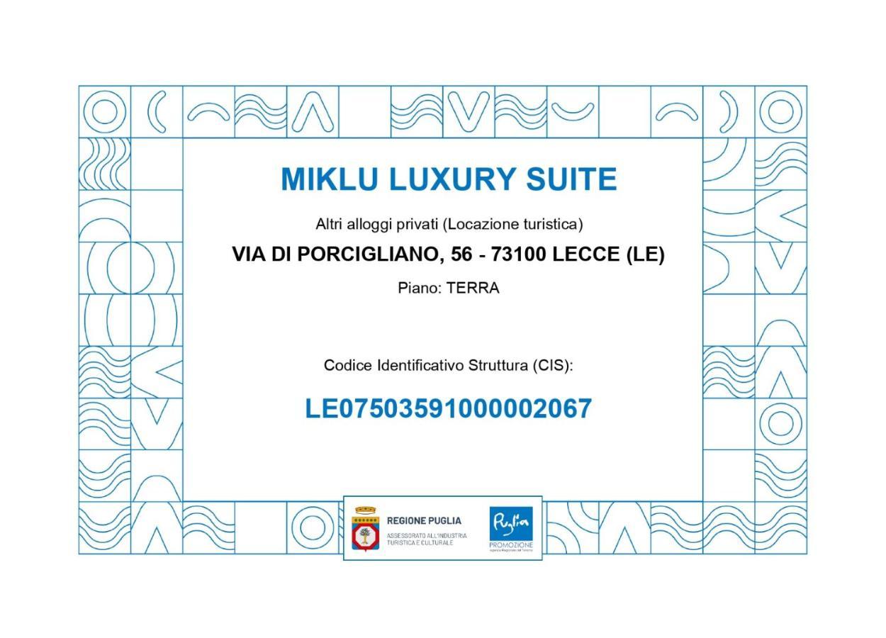 Miklù Luxury Appartement Lecce